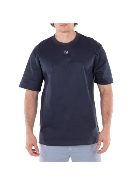 FENDI Fendi FF Metal Detail Cotton T-Shirt