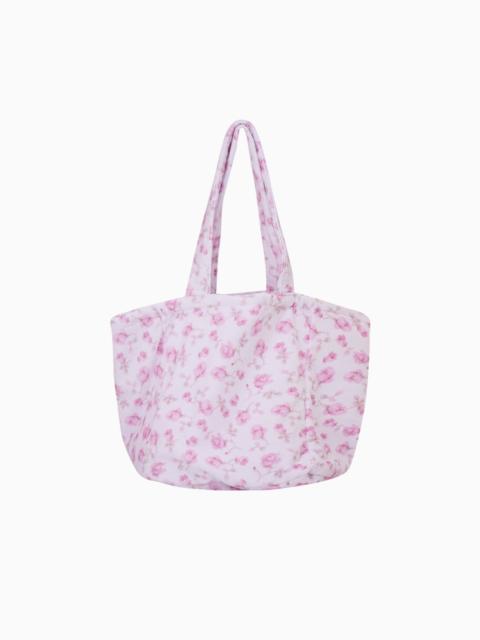 LoveShackFancy Rosaline Heirloom Print Terry Beach Tote