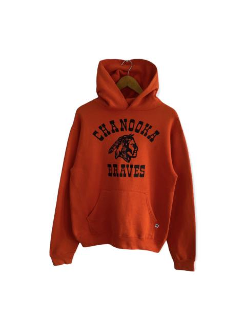Other Designers Vintage - ✨VTG CHANOOKA BRAVES BY RUSSEEL ATHLETIC HOODIE