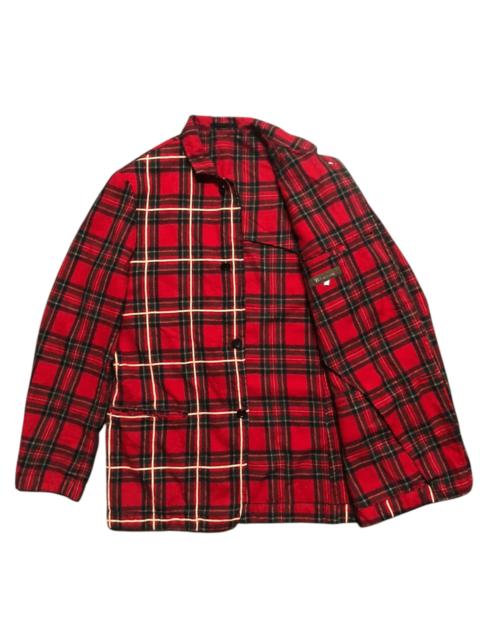 Yohji Yamamoto Vintage Yohji Yamamoto Y's For Men Wool Red Plaid Jacket