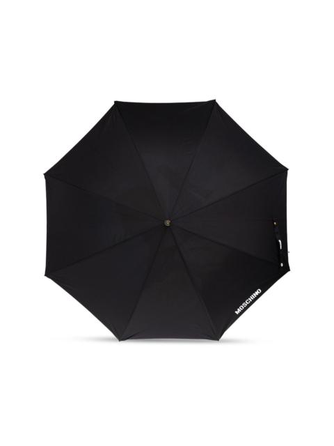 Moschino logo-print umbrella
