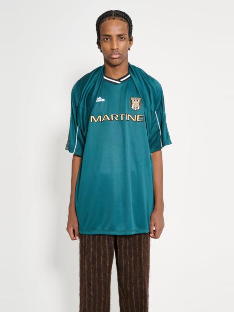 Martine Rose MARTINE ROSE CELEBRATION FOOTBALL TOP GREEN