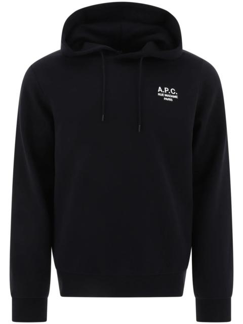 A.P.C. A.p.c. Logo-print Drawstring Hoodie