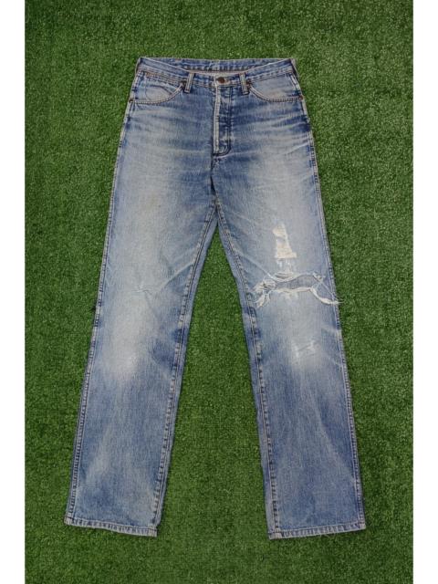 Other Designers Vintage - 🔥🔥Vintage Wrangler Bluebell Distressed Denim(J416)