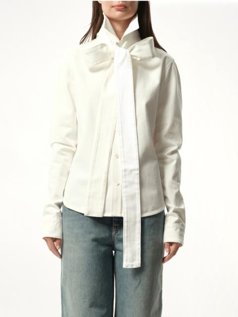 Loewe Bow Shirt in White