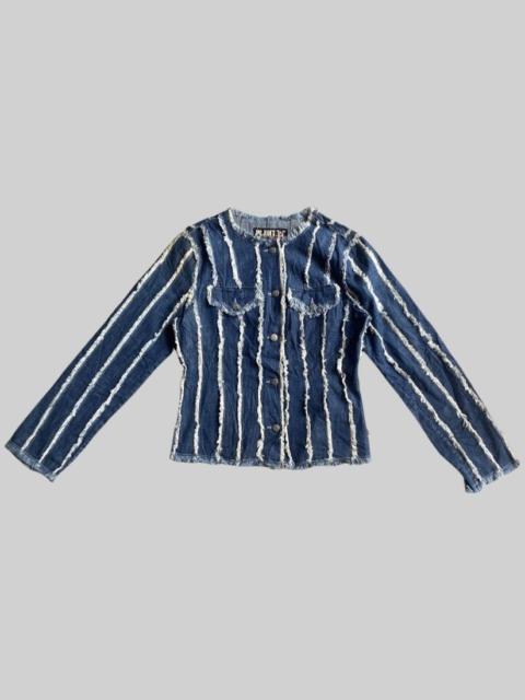 Jean Paul Gaultier JPG Fray Denim Jacket