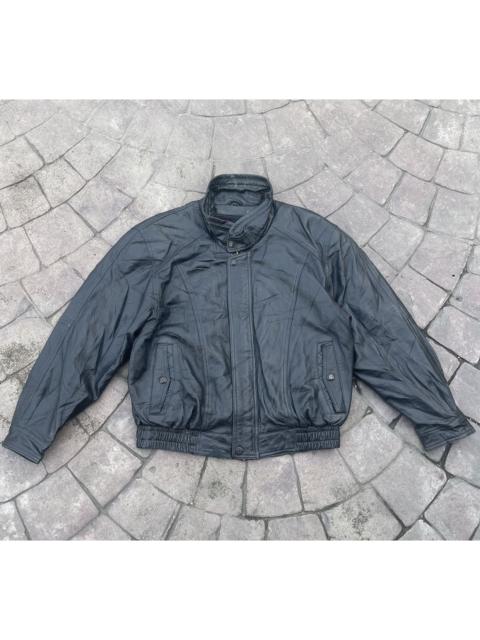 Other Designers VINTAGE PIERRE BALMAIN PARIS LEATHER JACKET