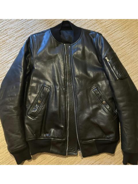 Rick Owens GRAIL! Gradient Intarsia leather jacket, under_cover