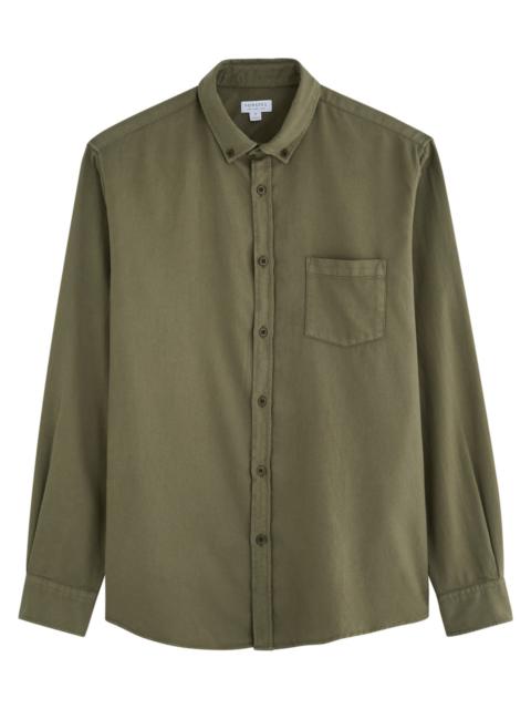Sunspel Sunspel Brushed-cotton Shirt