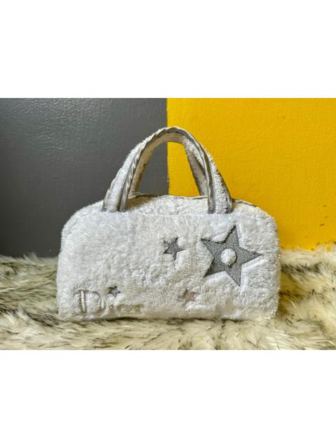 Dior Authentic Christian Dior Star Terry Cloth Bag