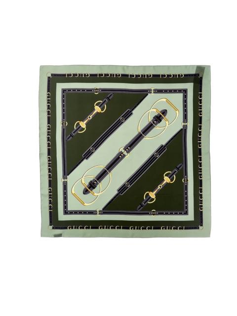 GUCCI Gucci Printed Silk Twill Carre