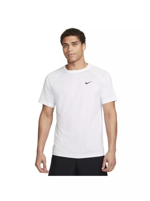 Nike Men's Dri-FIT Ready Short-Sleeve Fitness Top - White