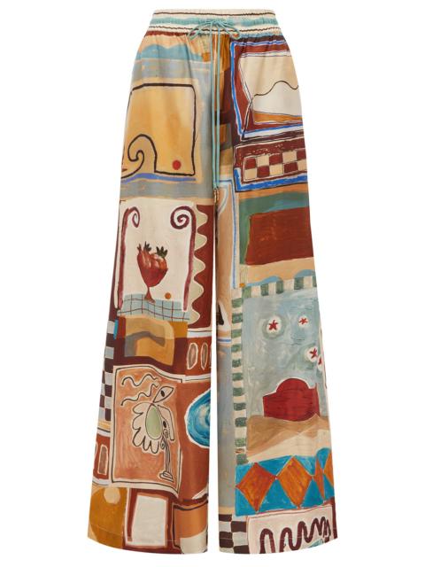 ALÉMAIS Michelle Silk Pant