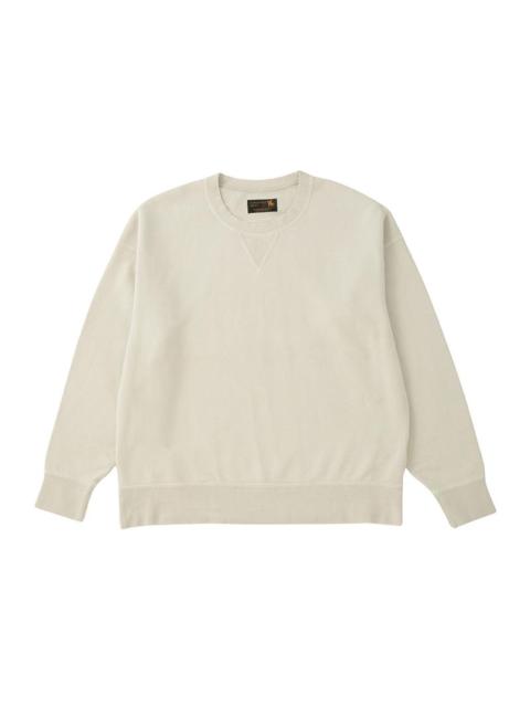 visvim JUMBO SB SWEAT L/S CRASH IVORY
