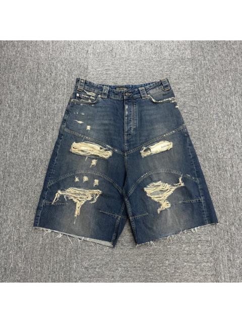 BALENCIAGA Balenciaga Distressed SHorts