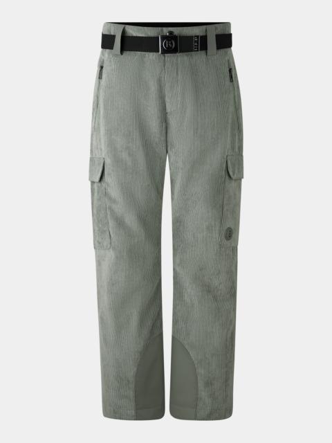 BOGNER Corbin corduroy ski pants in Khaki