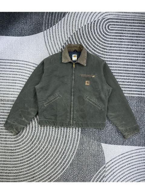 Carhartt Vintage Carhartt Detroit Jacket Faded Moss Green J97 MOS