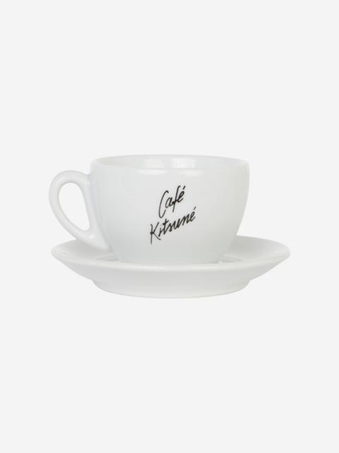 Maison Kitsuné CAFE KITSUNE CUP & SAUCER SIZE L