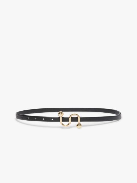 Sportmax POOL Sportmax monogram belt with buckle