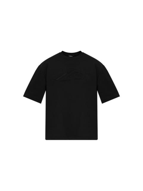 logo-embroidered T-shirt