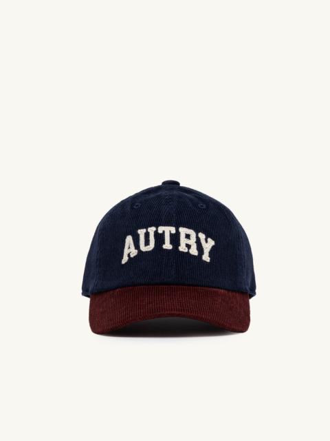 AUTRY UNISEX TWO-TONE BASEBALL CAP WITH EMBROIDERED LOGO
