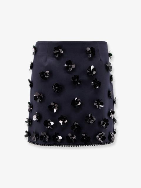 Other Designers Semicouture Virgin Wool Blend Mini Skirt