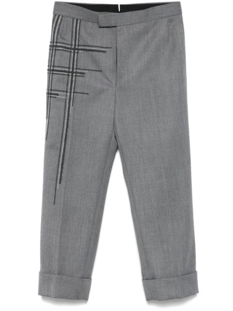 Thom Browne cuffed trousers
