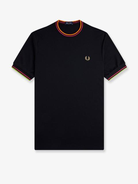Fred Perry On Court Twin Tipped Recycled Polyester T-Shirt