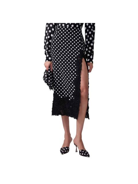 CAROLINA HERRERA Carolina Herrera Silk Midi Skirt