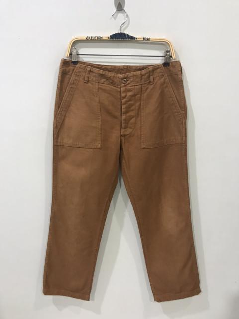 Other Designers Vintage 50s Baker Military Pant