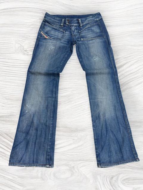 Diesel VINTAGE FLARED DIESEL RARE DISTRESS LOW RISE DENIM