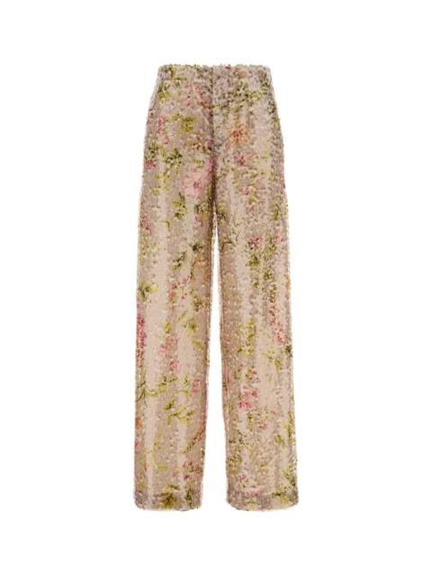 Other Designers Alberta Ferretti Women Multicolor Sequins Pant