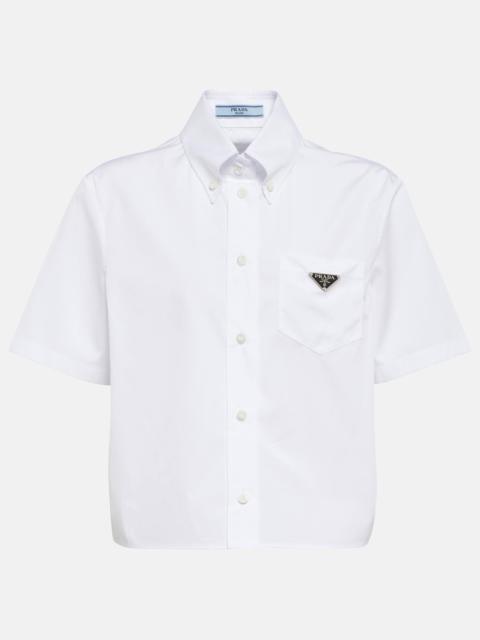 Logo cotton jersey shirt