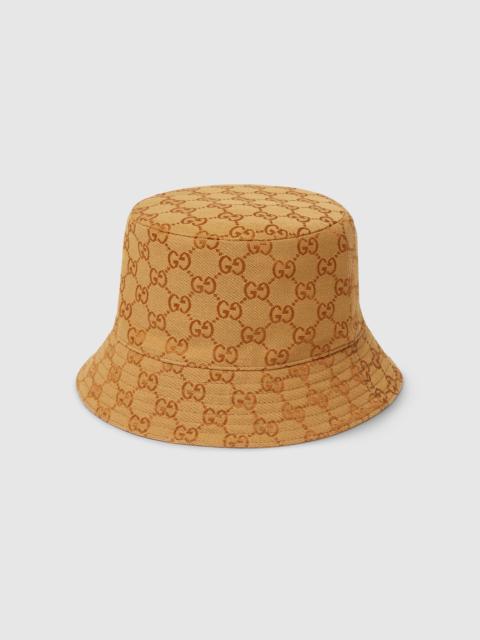GUCCI Reversible GG canvas bucket hat