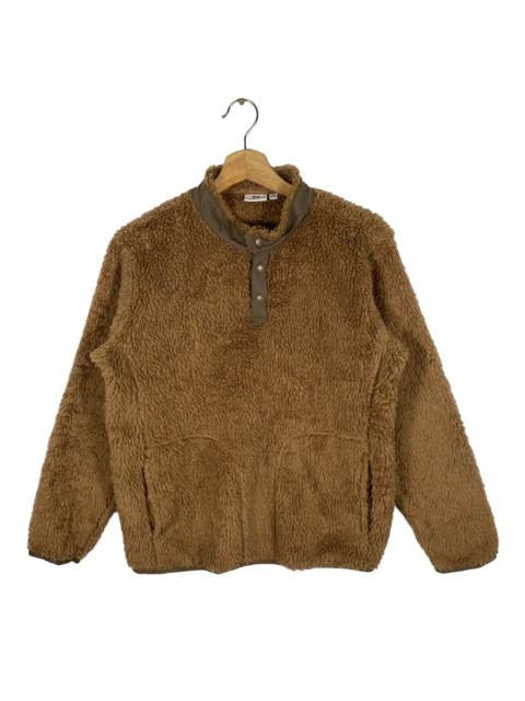 Other Designers Uniqlo - White Mountaineering X Uniqlo Fleece Half Button S Size