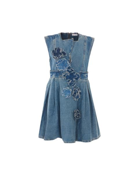 GANNI Ganni Women Flower Denim Dress