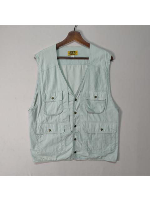 Other Designers Vintage - Vintage Rec Work Record Tactical MultiPocket Vest