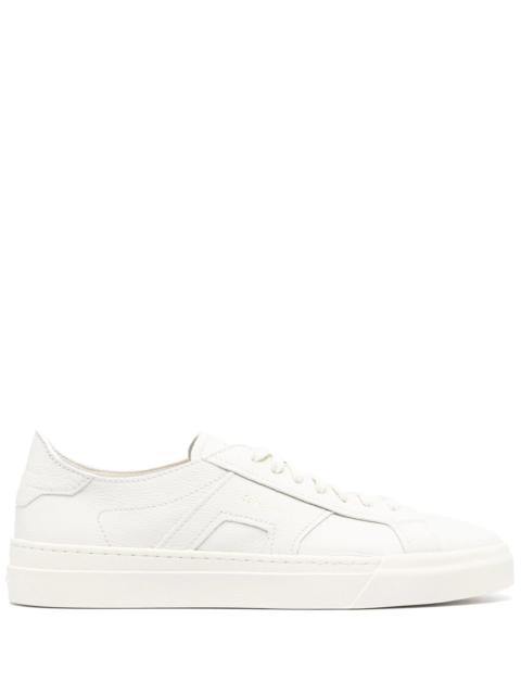 Santoni Santoni Logo-print Leather Sneakers