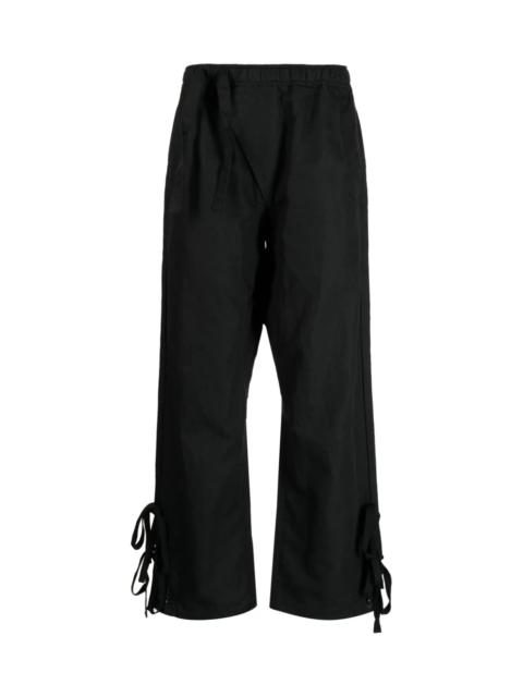 MAHARISHI SHINOBI ORGANIC-COTTON BLEND TRACK PANTS