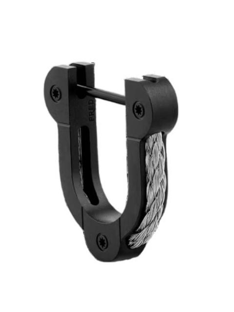 Other Designers Force 10 Titanium and Steel Winch Earring