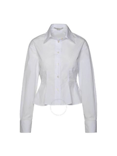 Stella McCartney Peplum Waist Cotton Shirt