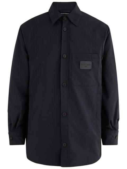EMPORIO ARMANI Emporio Armani Logo Shell Overshirt