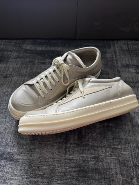 Rick Owens Rick Owens Grey Low Top Sneakers