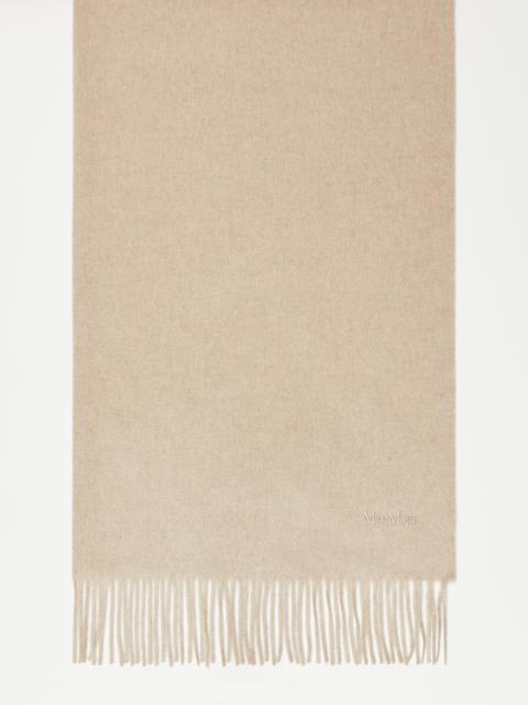 Max Mara BACI Cashmere logo stole