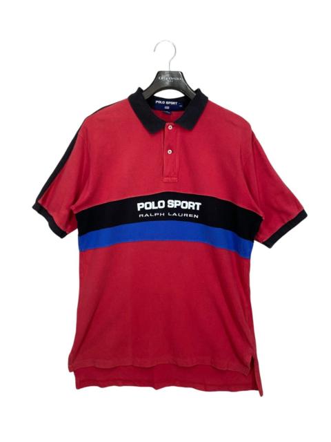 Other Designers Polo Ralph Lauren - Vintage Polo Sport Ralph Lauren PoloShirt sun faded 90s