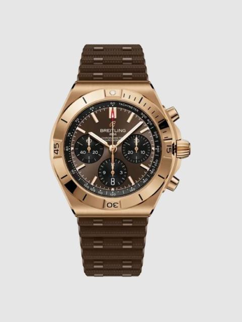 BREITLING Breitling Chronomat Chronograph Automatic Chronometer Brown Dial Men's Watch RB0158101Q1S1