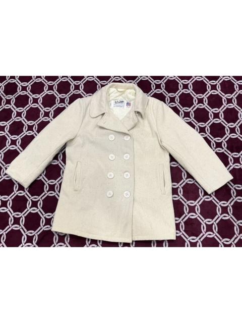 Other Designers Vintage Schott NYC US 740N Wool Pea Coat Jacket