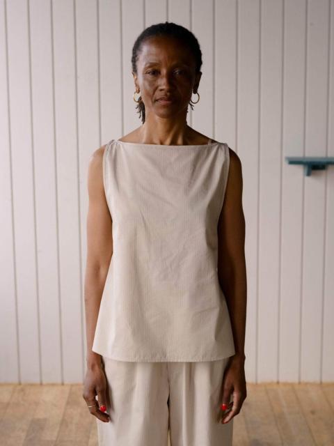 BASERANGE Decti Top - Organic Cotton Poplin