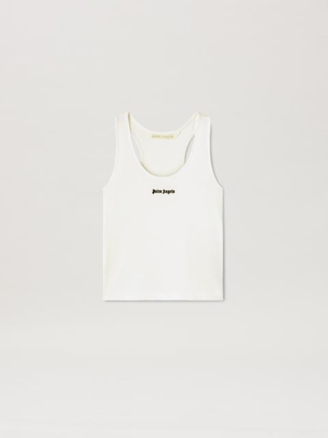 Palm Angels Classic Logo Rib Tank Top