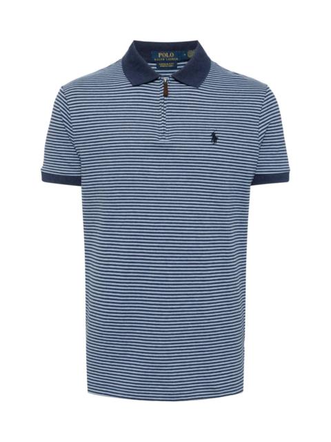 Polo Ralph Lauren STRIPED COTTON-BLEND POLO